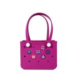 DIY Charms Beach Storage Bag EVA Tote Bag Cute Mini Beach Bag For Travel