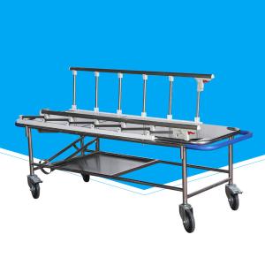 Wholesale Lockable Silent Wheels Patient Transport Stretchers Custom Design For Hospital from china suppliers