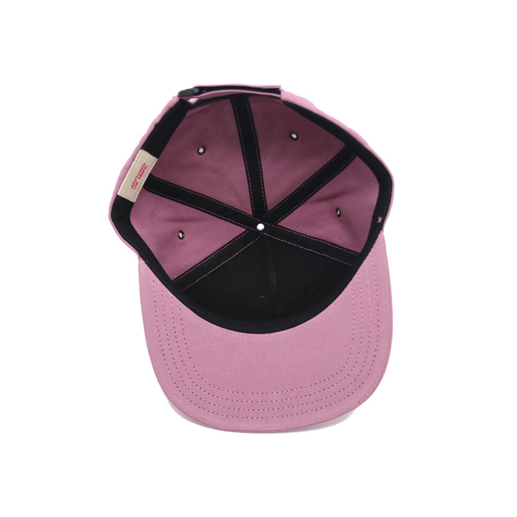 Cotton Flat Brim Snapback Hats Adjustable Baseball Cap Unisex Design