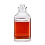 Acceptable Customer's Logo 750ML Square Round Glass Empty Wine Bottle in Custom