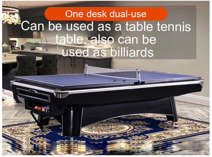 American Billiards Pool Table 9FT Fancy Nine Ball Table Game