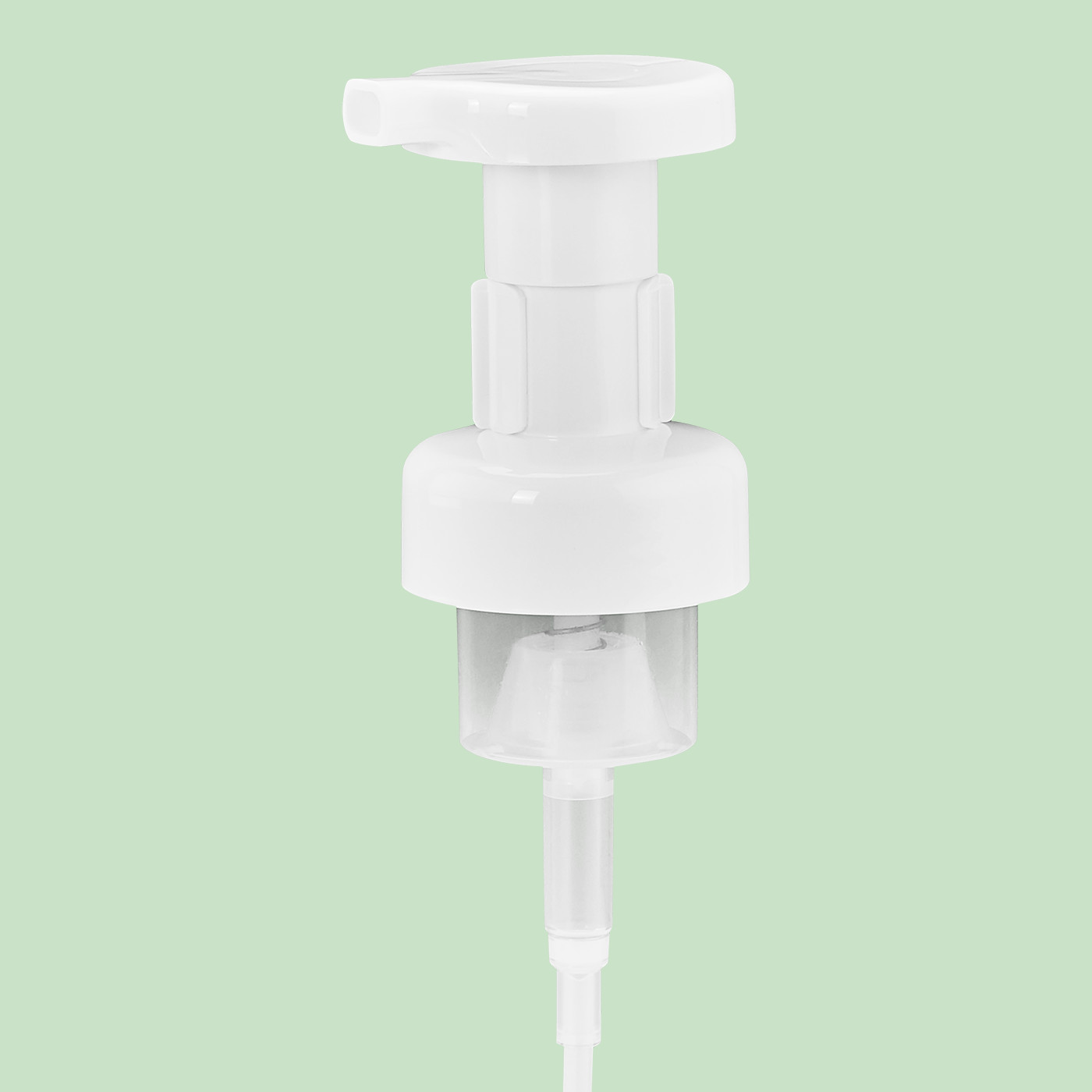 External Spring Plastic Lotion Pump Screw-on Closure Free Samples For Your Evaluation
