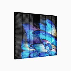 Wholesale Transparent High Brightness Advertising IP67 RGB P3.91 Window Outdoor Indoor LED Grille Film Display from china suppliers
