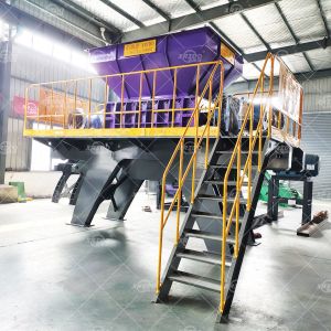 Automatic Waste Shredder Machine Industrial Solid Waste Shredder Solid Waste