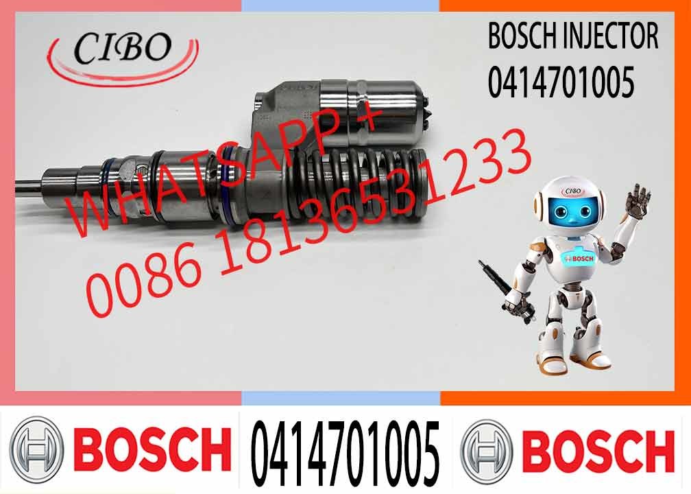 Excavator Injector 0414701005 5236543 1408335 1424462 1529749 0414701105 1428273 1454161 for Diesel Engine Parts Nozzle