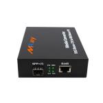 Unmanaged 10G Gigabit Ethernet Fiber Media Converter SPF Slot 1310nm ST