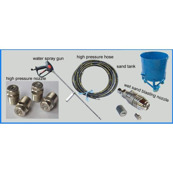 500bar Electric High Pressure Water Sand Blaster Machine Ship Marine Rust Paint Remove