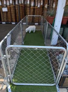 Wholesale 10' Large Animal Dog Cage Kennel Hot Dipped Galvanized Chain Link Kennel from china suppliers