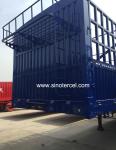 LML9400TPB Fence Semi Trailer 4 Axles Bulk Cargo Semi Trailer