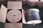 FTTH Double-fly Indoor Drop Cable FRP/KFRP Strength Member Optical Fiber Cable
