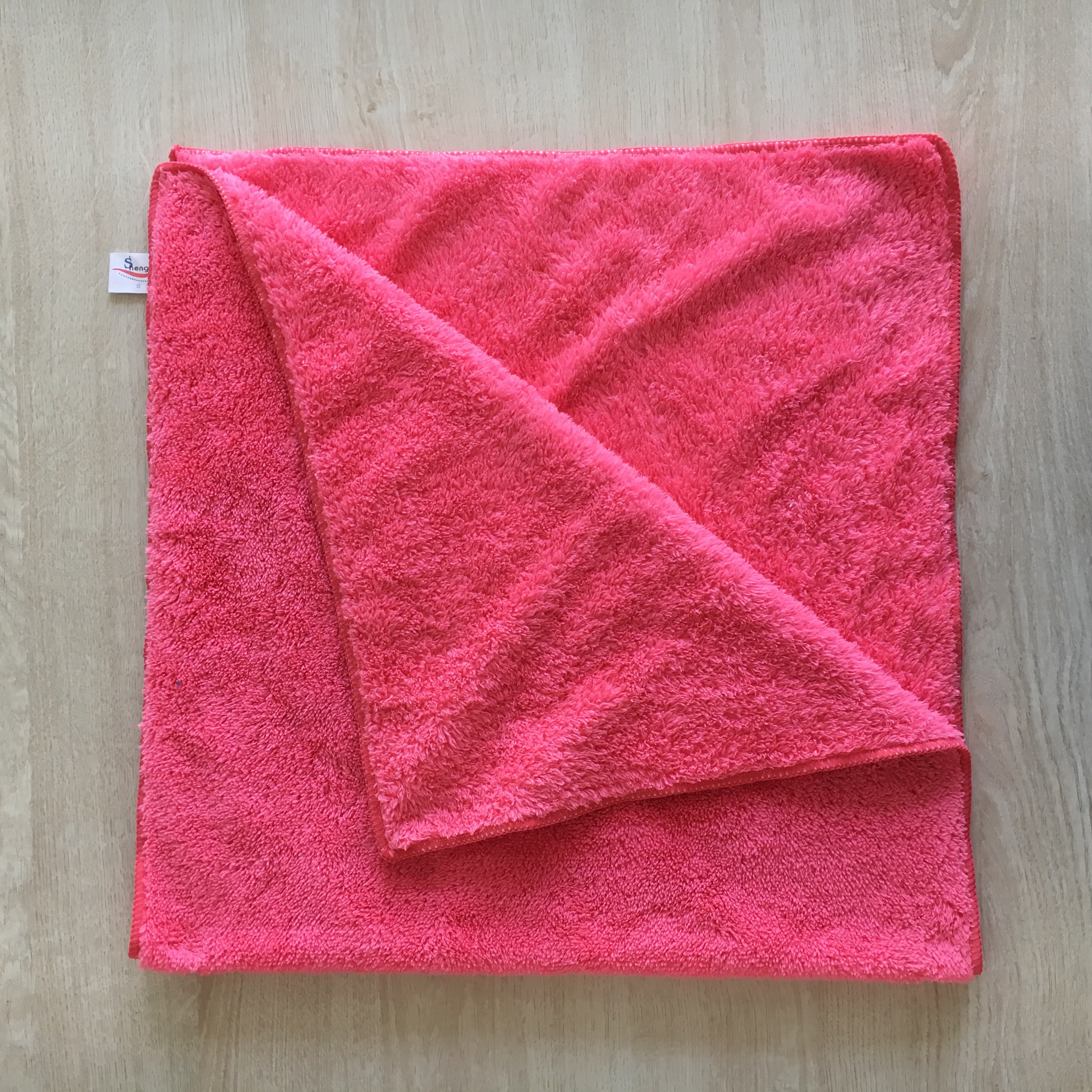 Thick coral fleece small absorb wipes