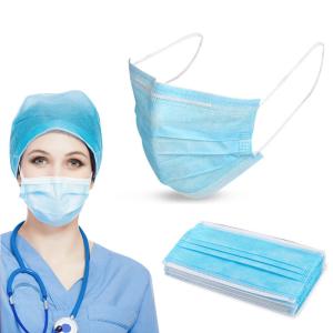 Wholesale ISO 3 Ply Defended Prevent Virus Medical Face Mask from china suppliers