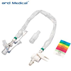 Wholesale Disposable Medical PVC Material Adult 10Fr 16Fr Closed Suction Catheter Wholesale Price from china suppliers