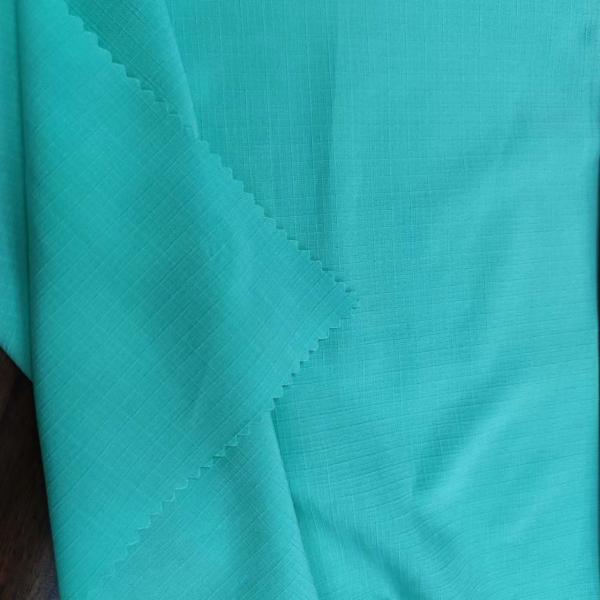 Woven Dyed Ripstop 4 Way Stretch 140 G Sportswear Fabric 90% Polyester 10%