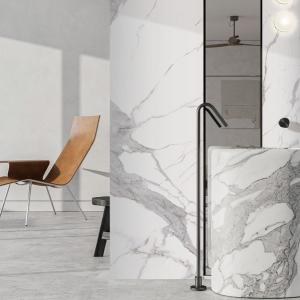 Wholesale Porcelain Glazed Wall Floor Tiles Non Rectified Glossy Finish Variety Of Colors Available from china suppliers