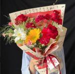 Chinese-Style Calligraphy The Perfect Paper Product for Wrapping Flower Bouquets