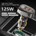 Essager 2022 Transparent Official Store Digital Display 125W Fast Car Charging 2