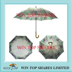 Wholesale Radius 27 inch auto stick cat sublimation Umbrella from china suppliers