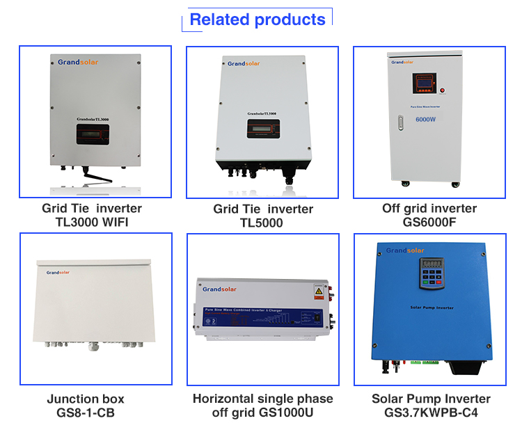 Grandglow PV Combiner Box solar system concentrator PV solar box lighter weight easy installation
