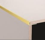 Decorative Edge CW603N Brass L Profile 2.5mm Golden Color