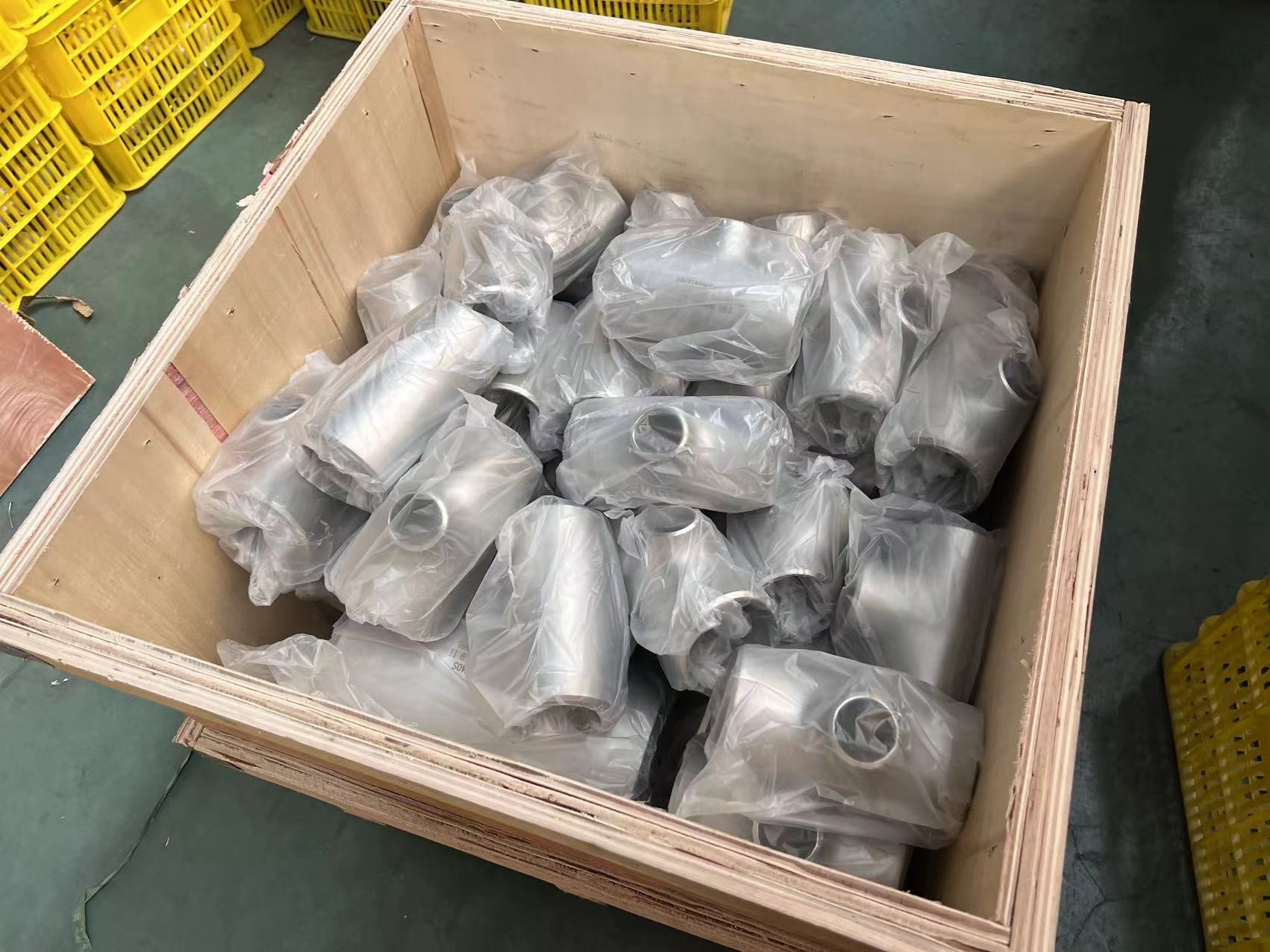 ASTM A403 Stainless Steel Pipe Tee Fittings Reducing Tee For Oil Industry