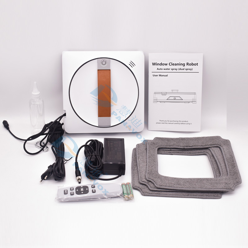 Water Tank Automatic Window Cleaner Robot 1.3kg Wall Cleaning Robot