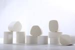 Honeycomb Ceramic / Catalyst Supports White For Vehicle Exhaust