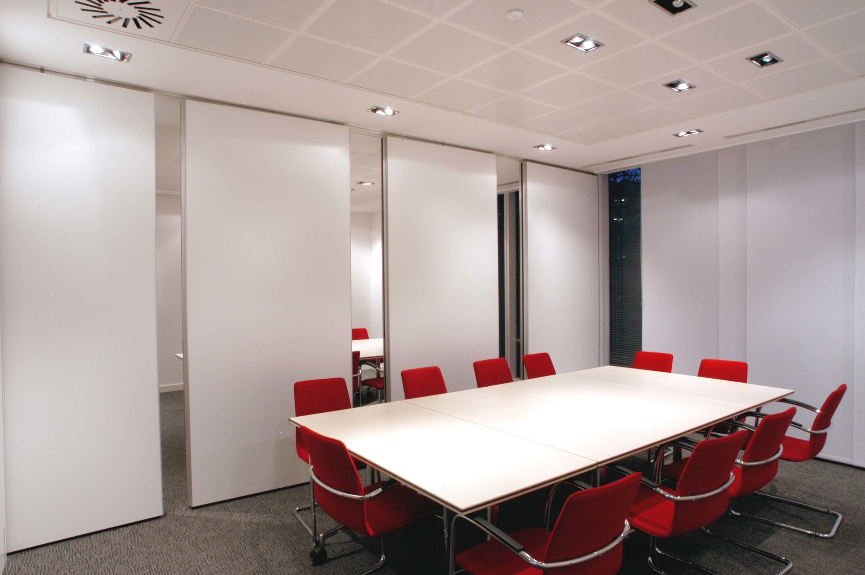 Office Decorative Modern Folding Sliding Partition Walls Interior Position