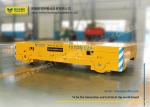 CNC Cutting Flatbed Rail Transfer Cart Post Weld Treatment For Steel Carriage