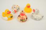 Weighted Floating Upstanding Bath Rubber Ducks,sunglass weighted yellow rubber