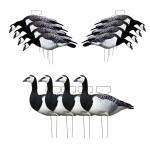 Reusable Plastic Lifelike Silhouette Geese Decoy Bait For Black Barnacle Goose