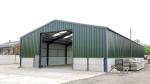 Industrial Prefabricated Steel Structure Warehouse Construction Farm Shed
