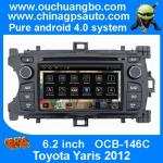 Ouchuangbo Android 4.0 USB Radio C for Toyota Yaris 2012 S150 Car GPS Bluetooth