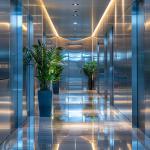 Seamless Stainless Steel Facades, Matte Black, for Contemporary Design