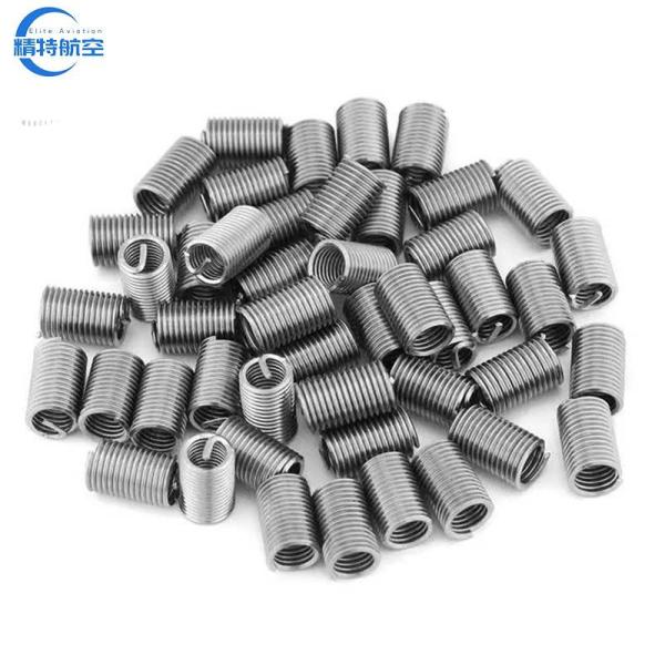Customized Free Running Wire Thread Inserts Supported by Non-Standard Customization with Zinc Plated Surface Finishing