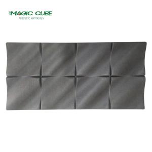 Wholesale Office Building 3D Acoustic Wall Tiles Customized For Sound Insulator from china suppliers
