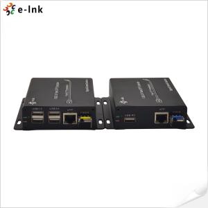 Wholesale 1.25G SM LC HDMI Over Fiber Optic Extender 4 Port USB 2.0 5W from china suppliers