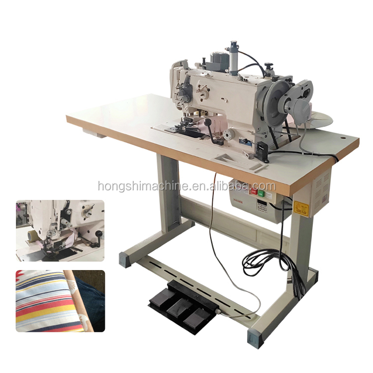 Hot Sale High Speed Side Cutter Industria Lockstitch fabric quilt hemming machine Sewing Machine