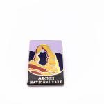 1.5 Inch Metal Plated Die Struck Enamel Pins , Brass Material Glitter Safety