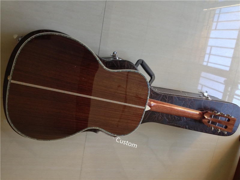 all Solid OO42sc acoustic guitar customized handmade guitar