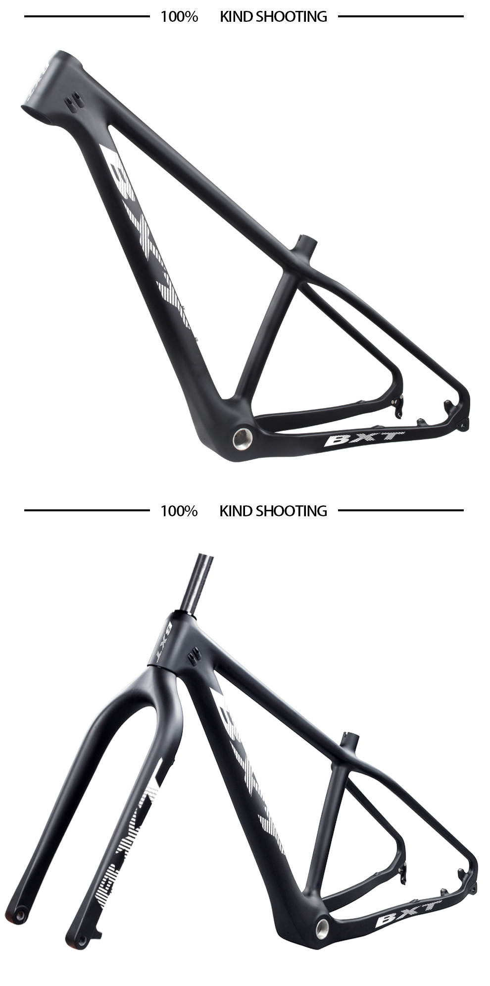 Snow Fat Bike Frame Carbon Full Carbon Fiber MTB Mountain Bicycle Frames 26er