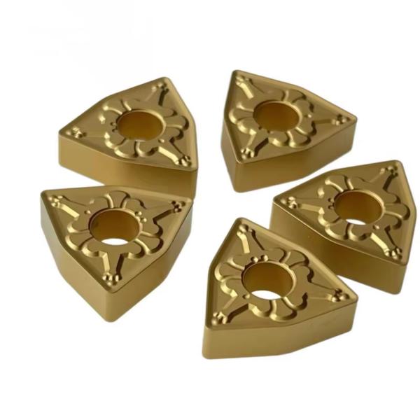 Wnmg080408 CNC Blade Outer Round Peach Turning Blade Stainless Steel Aluminum