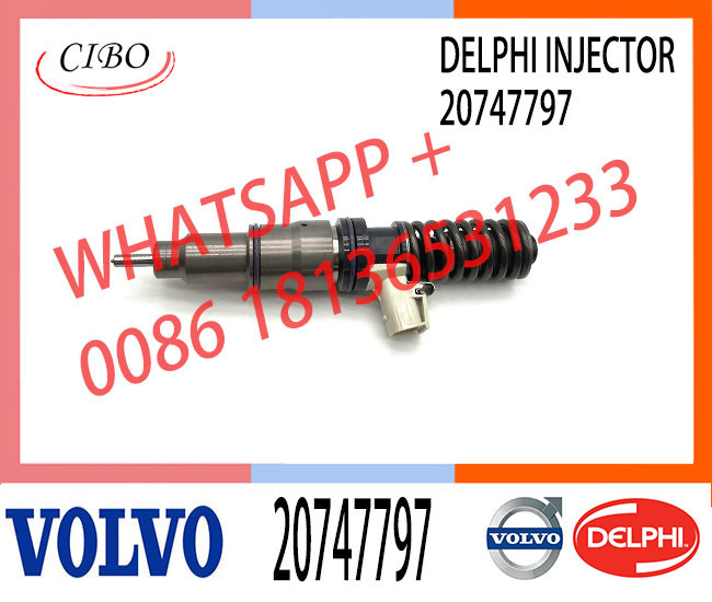 diesel fuel injector nozzle 20747797 BEBE4D12101 21585101 injector for VOL D9B common rail injector 20747797
