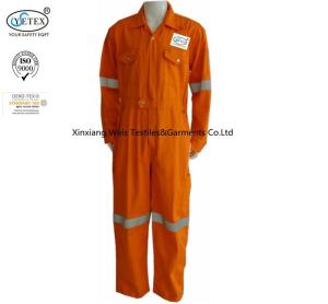 Wholesale 100 Cotton Drill Ultra Lightweight Fr Coveralls / Fire Resistant Jumpsuit from china suppliers