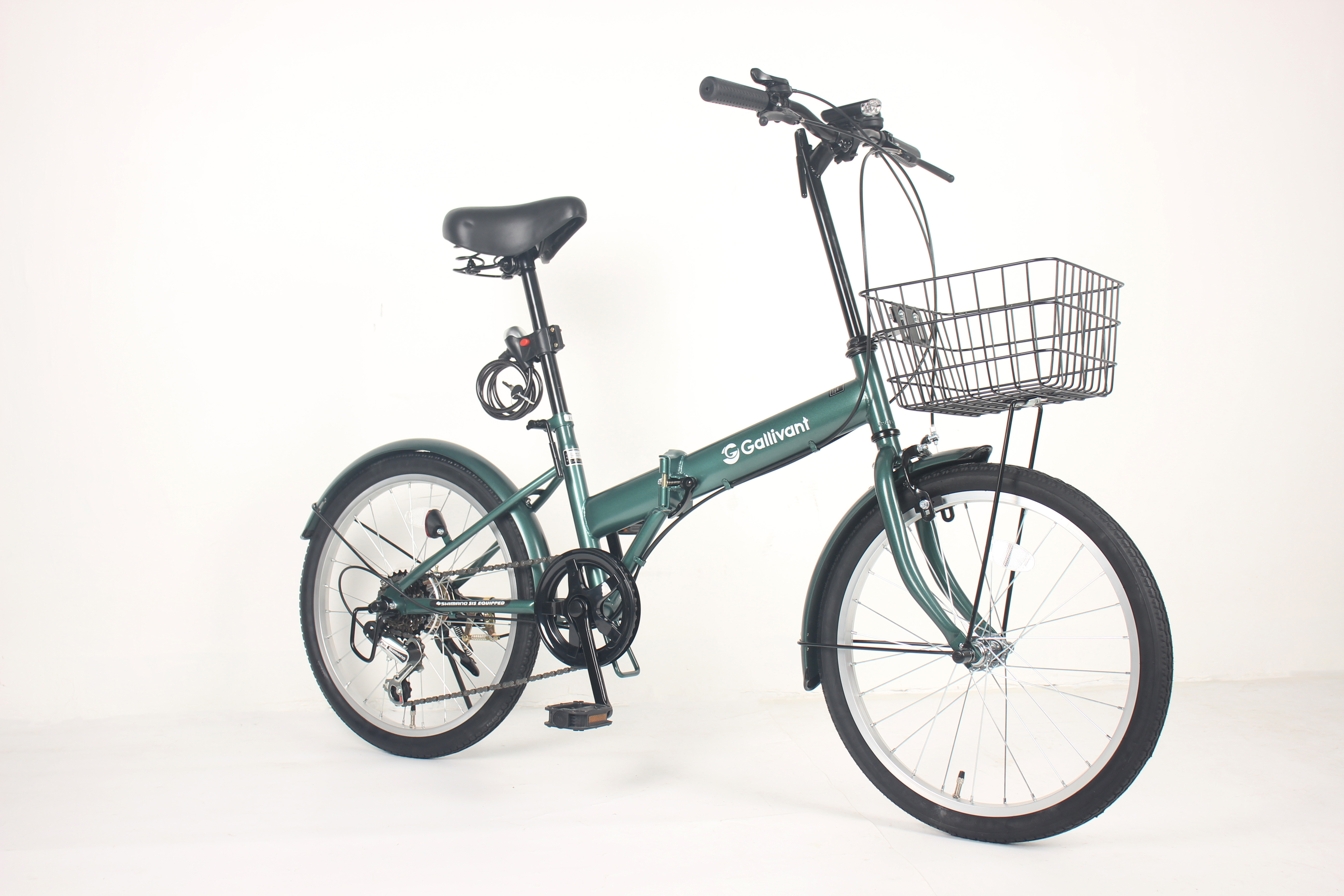 Shock Absorber Folding Road Bike With Antirust Chain And Intermediate Shock Absorption