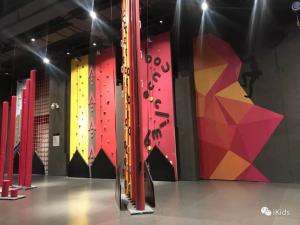 Wholesale Weatherproof PVC Fun Climbing Wall For Easy Installation 1 Year Maintenance from china suppliers