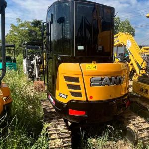 Wholesale SANY SY35U 0.12m³ Bucket Capacity Used Crawl Excavator Compact Machine from china suppliers