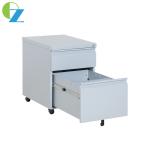Assembled Structure 2 Drawer Mobile Pedestal Cabinet Office Furniture