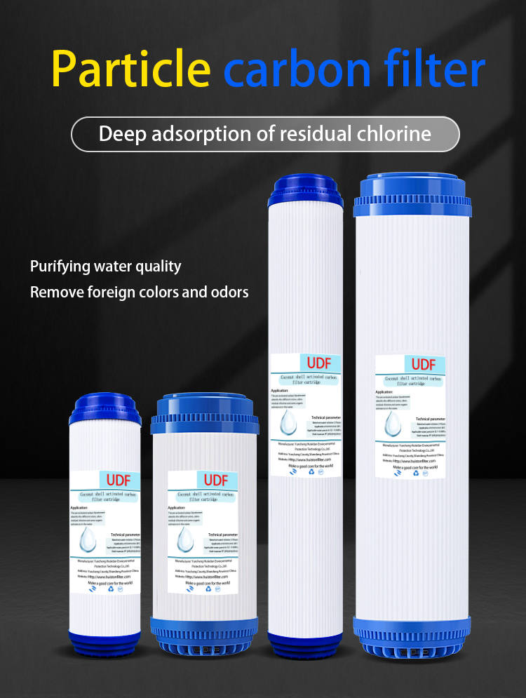 20 Inch Jumbo UDF Water Filter Cartridge For Household Pre Filtration NO App Controlled