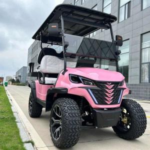Wholesale 4 Seater Electric Golf Cart 2+2 Luxury Home McPherson Suspension Factory Price from china suppliers